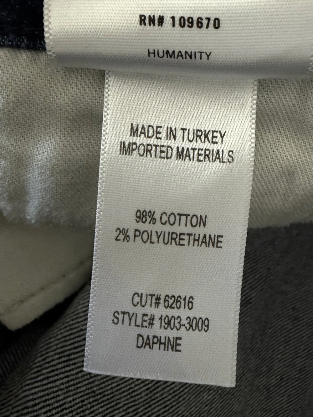 Citizens of Humanity Daphne High Rise Stovepipe Jeans in Winsome Size 31 - Picture 14 of 14